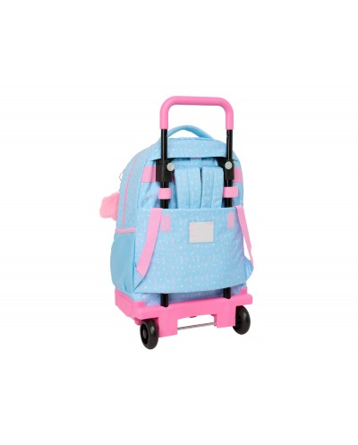 Mochila safta grande con ruedas compact extraible blackfit8 smile 450x330x220 mm