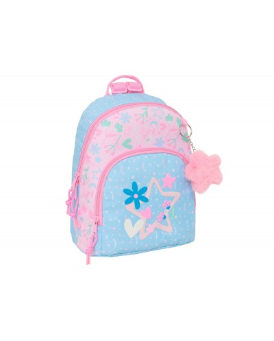 Mini mochila safta blackfit8 smile 300x250x130 mm