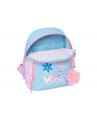Mini mochila safta blackfit8 smile 300x250x130 mm