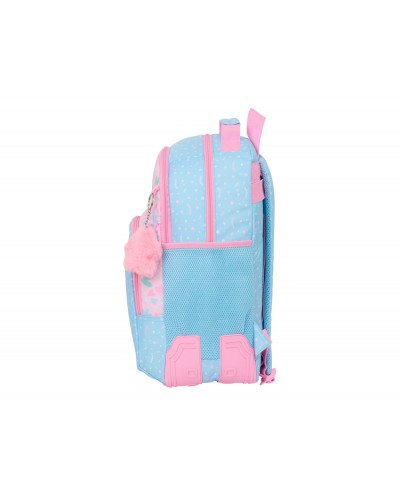 Mochila safta doble con cantoneras adaptable a carro blackfit8 smile 420x320x150 mm