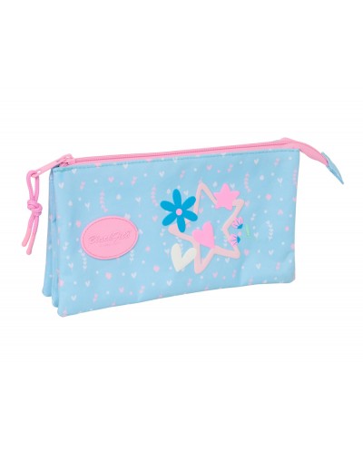 Bolso escolar portatodo safta triple blackfit8 smile 120x220x30 mm