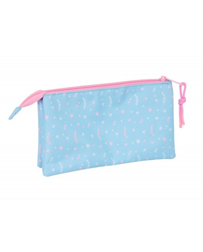 Bolso escolar portatodo safta triple blackfit8 smile 120x220x30 mm