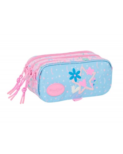 Bolso escolar portatodo safta triple big blackfit8 smile 100x215x80 mm