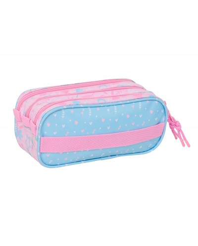 Bolso escolar portatodo safta triple big blackfit8 smile 100x215x80 mm