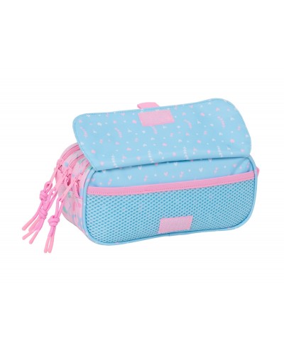 Bolso escolar portatodo safta triple big blackfit8 smile 100x215x80 mm