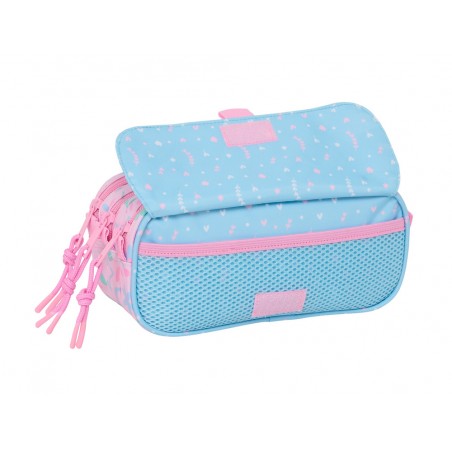 Bolso escolar portatodo safta triple big blackfit8 smile 100x215x80 mm