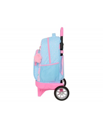 Mochila safta grande con ruedas compact evolution extensible blackfit8 smile 450x330x220 mm