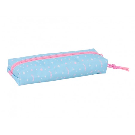 Bolso escolar portatodo safta rectangular con goma elastica 22cm blackfit8 smile 40x220x70 mm