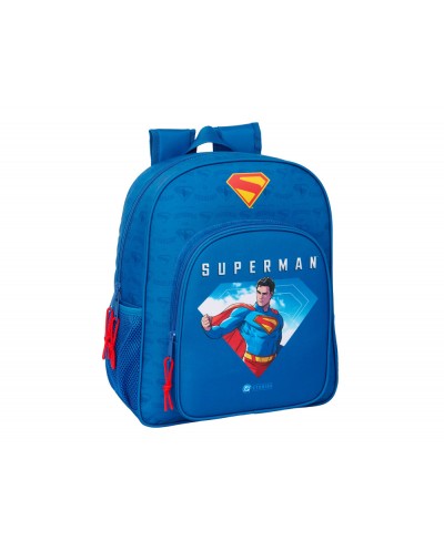 Mochila safta junior adaptable a carro superman 380x320x120 mm