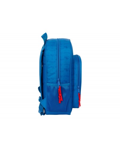 Mochila safta junior adaptable a carro superman 380x320x120 mm