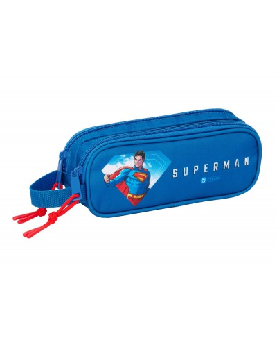 Bolso escolar portatodo safta doble superman 80x210x60 mm