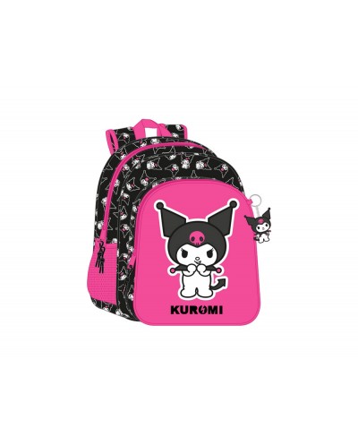 Mochila safta junior adaptable a carro kuromi 380x320x120 mm