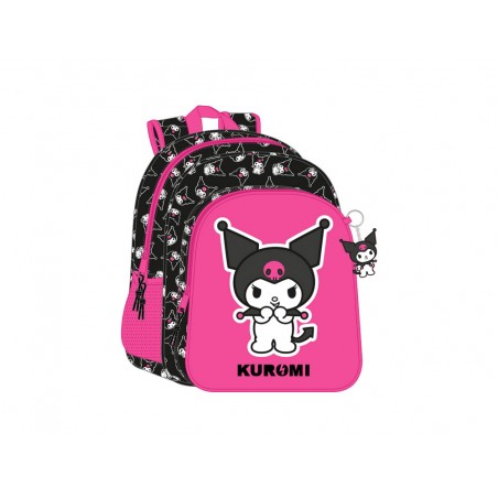 Mochila safta junior adaptable a carro kuromi 380x320x120 mm