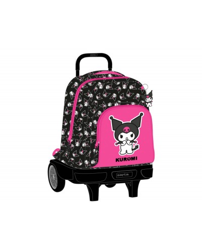 Mochila safta grande con ruedas compact evolution extraible kuromi 450x330x220 mm