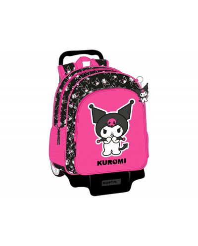 Mochila safta mod 180 con carro 905 kuromi 420x330x140 mm