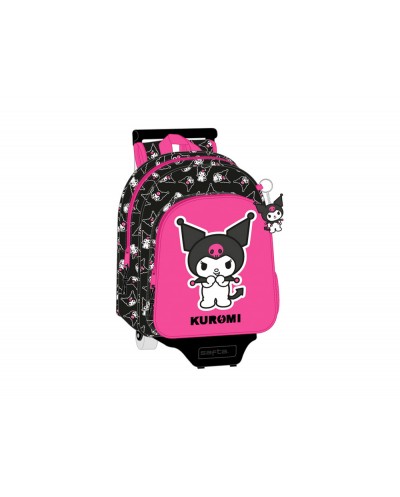 Mochila safta mod 185 con carro 705 kuromi 340x260x110 mm