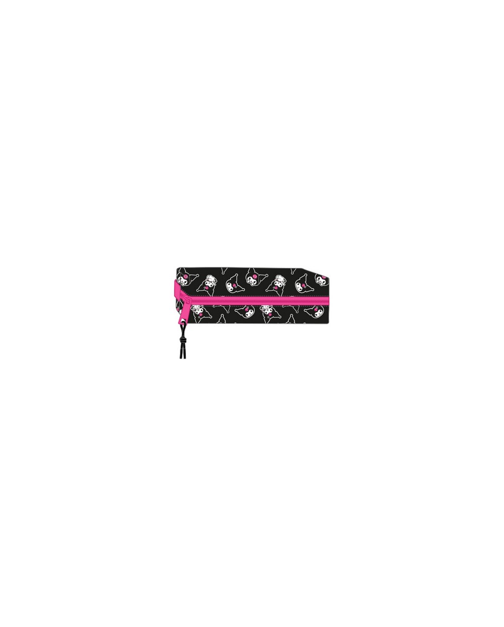 Bolso escolar portatodo safta rectangular con goma elastica 22cm kuromi 40x220x70 mm