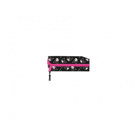 Bolso escolar portatodo safta rectangular con goma elastica 22cm kuromi 40x220x70 mm