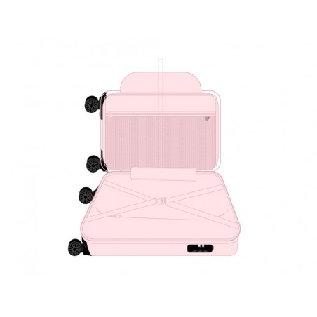 Trolley safta cabina 20 miffy flores 550x345x200 mm