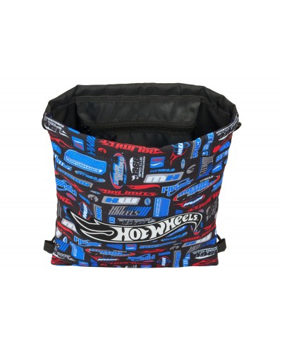 Saco plano safta junior hot wheels 340x260x10 mm