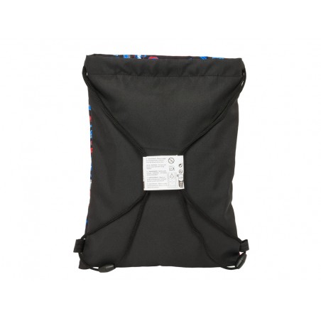 Saco plano safta junior hot wheels 340x260x10 mm