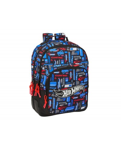 Mochila safta doble con cantoneras adaptable a carro hot wheels 420x320x150 mm