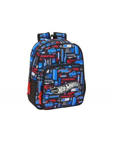 Mochila safta infantil adaptable a carro hot wheels 330x270x100 mm
