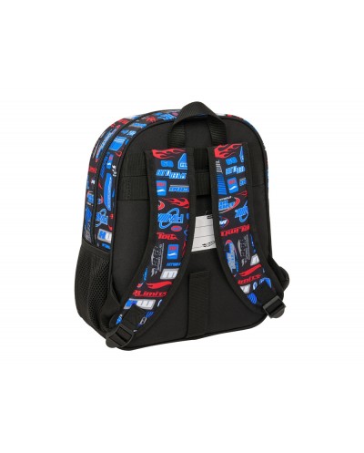 Mochila safta infantil adaptable a carro hot wheels 330x270x100 mm