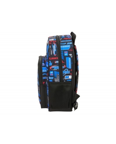 Mochila safta infantil adaptable a carro hot wheels 330x270x100 mm