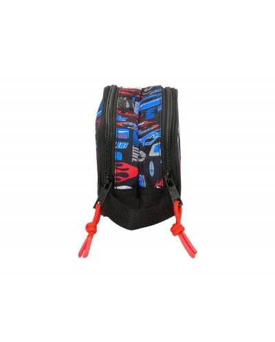Bolso escolar portatodo safta doble hot wheels 80x210x60 mm