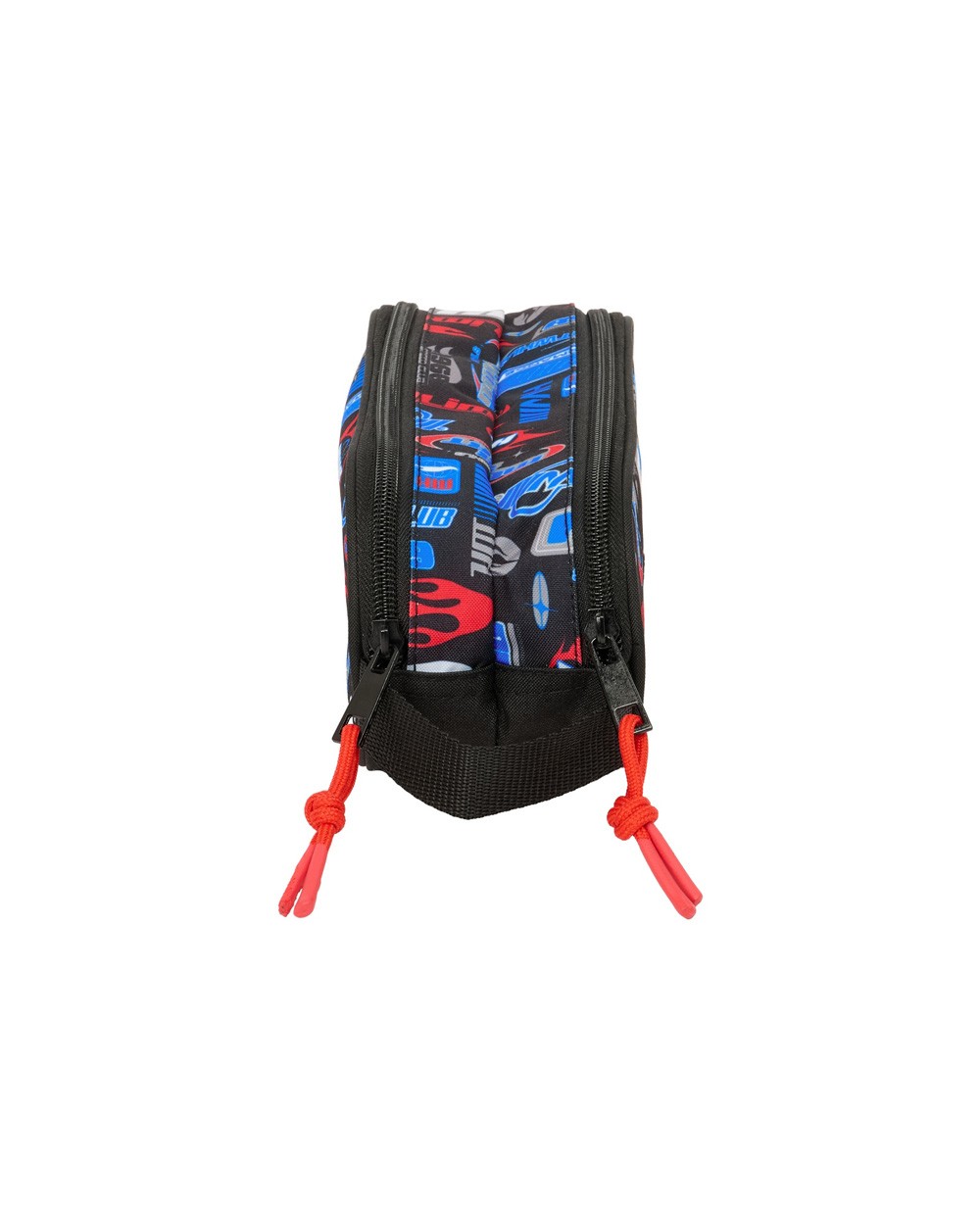 Bolso escolar portatodo safta doble hot wheels 80x210x60 mm