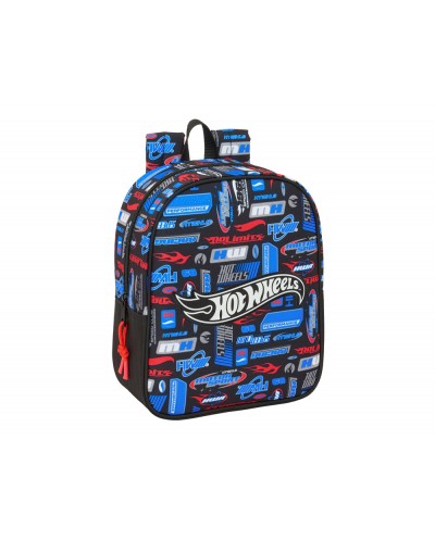 Mochila safta guarderia adaptable a carro hot wheels 270x220x100 mm