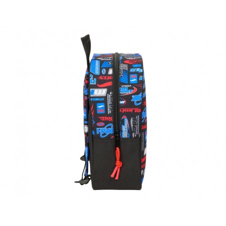 Mochila safta guarderia adaptable a carro hot wheels 270x220x100 mm