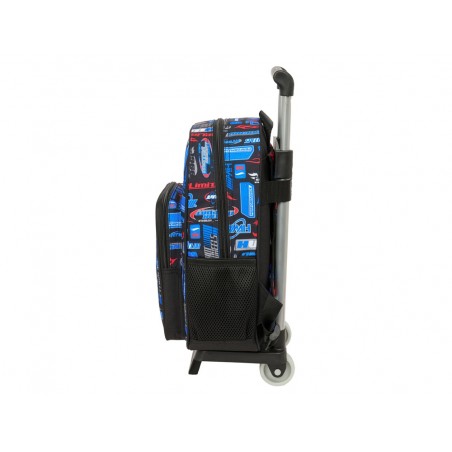 Mochila safta mod 524 con carro 705 hot wheels 330x270x100 mm