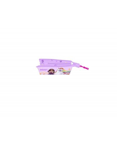 Bolso escolar portatodo safta triple unicorn academy 120x220x30 mm