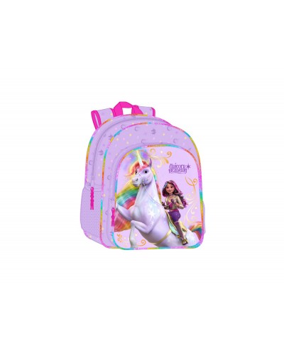 Mochila safta adaptable a carro unicorn academy 420x330x140 mm
