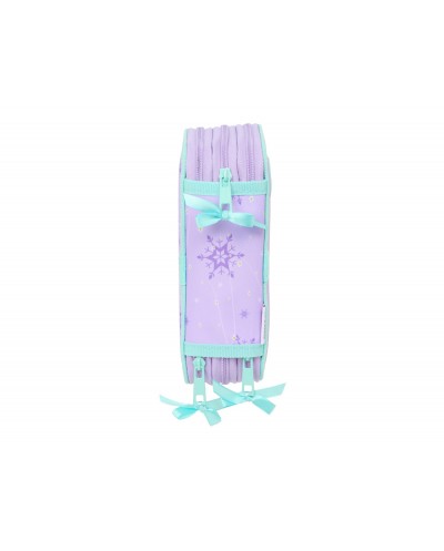 Plumier escolar safta triple 37 piezas frozen spirit 195x125x55 mm