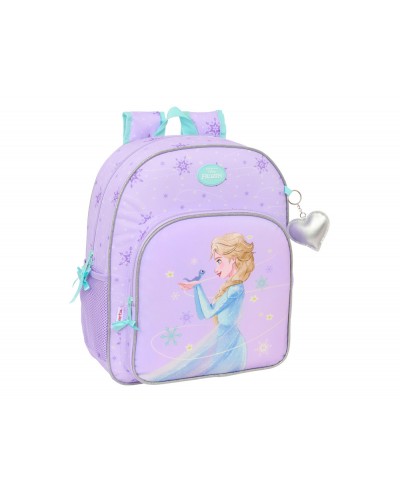 Mochila safta junior adaptable a carro frozen spirit 380x320x120 mm