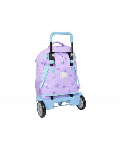 Mochila safta grande con ruedas compact evolution extraible frozen spirit 450x330x220 mm