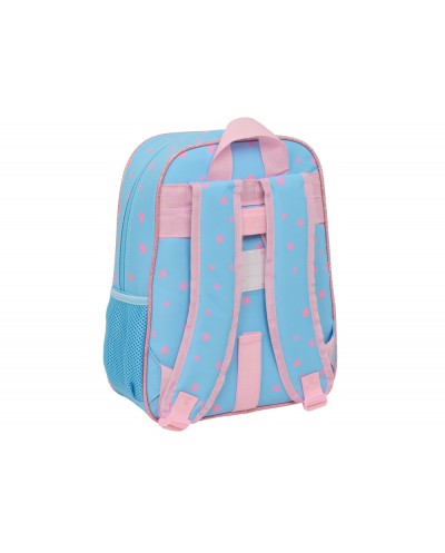 Mochila safta infantil adaptable a carro stitch happy 340x260x110 mm