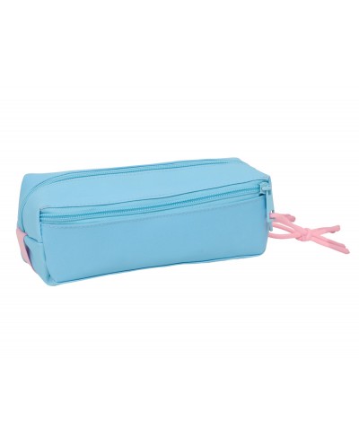 Bolso escolar portatodo safta triple pequeno con goma elastica 22cm stitch happy 85x220x60 mm