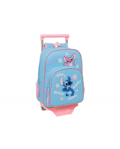 Mochila safta mod 185 con carro 705 stitch happy 340x260x110 mm
