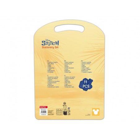 Set escritura safta stitch ice cream 375x270x30 mm
