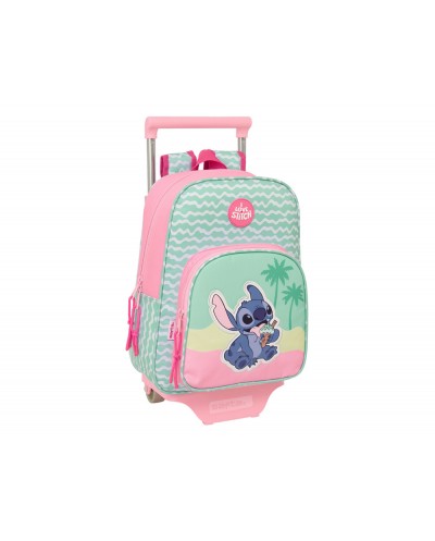 Mochila safta mod 185 con carro 705 stitch ice cream 340x260x110 mm