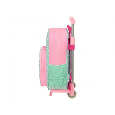 Mochila safta mod 185 con carro 705 stitch ice cream 340x260x110 mm