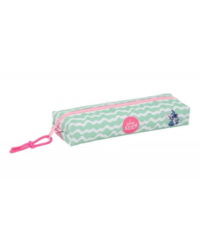 Bolso escolar portatodo safta rectangular con goma elastica 22cm stitch ice cream 40x220x70 mm