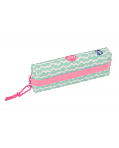 Bolso escolar portatodo safta rectangular con goma elastica 22cm stitch ice cream 40x220x70 mm