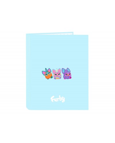 Carpeta safta 4 anillas mixtas folio carton furby