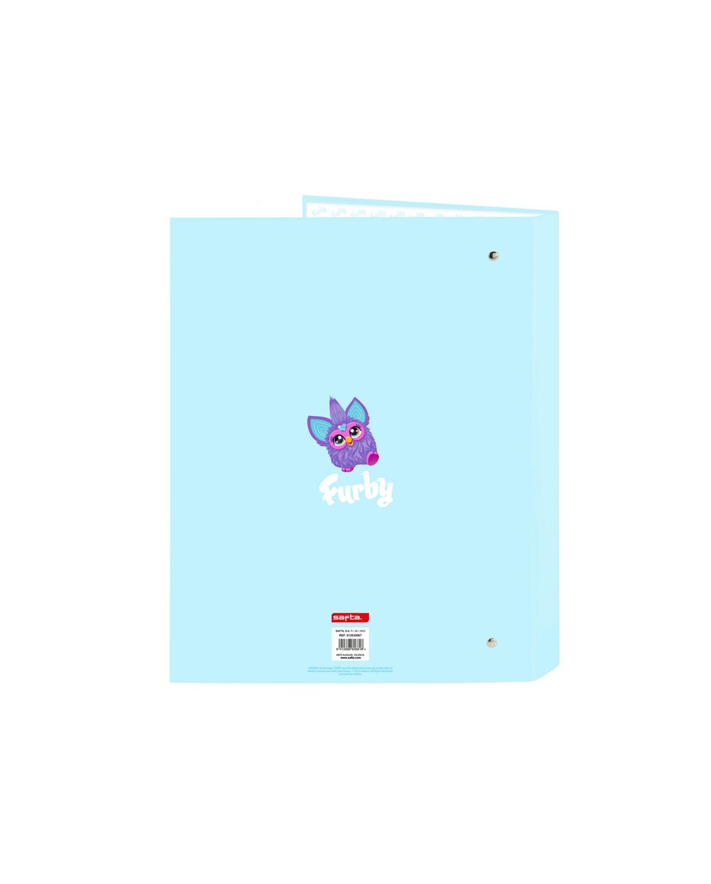 Carpeta safta 4 anillas mixtas folio carton furby