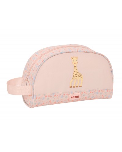 Neceser safta adaptable a carro reciclado y repelente al agua sophie la girafe joy 160x260x90 mm
